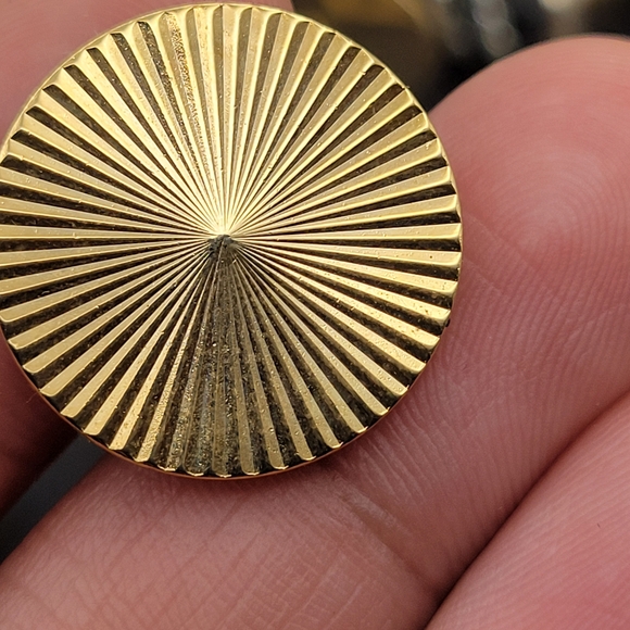 Gold Silver Tone Vintage Cufflinks Lot - Picture 15 of 16